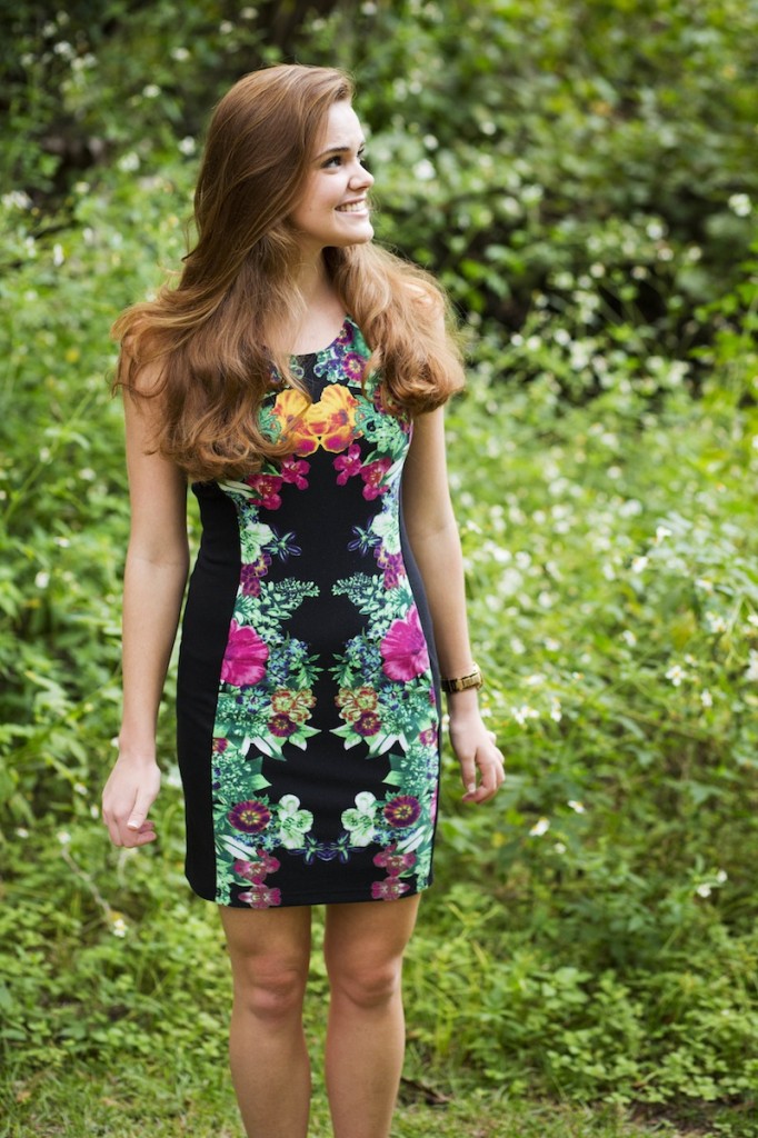 Colorful Floral Dress from Kohls 