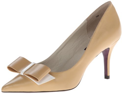 nude heel with bow