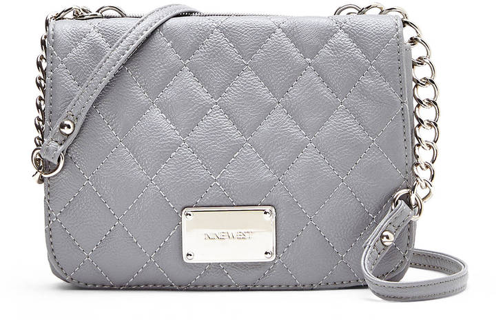 nine west small grey purse