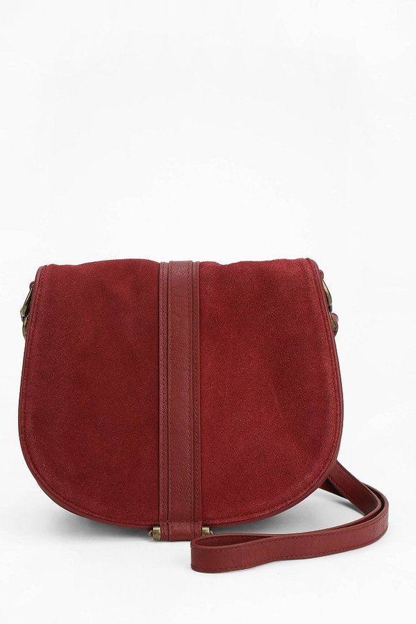 red saddle bag urban outfitters 