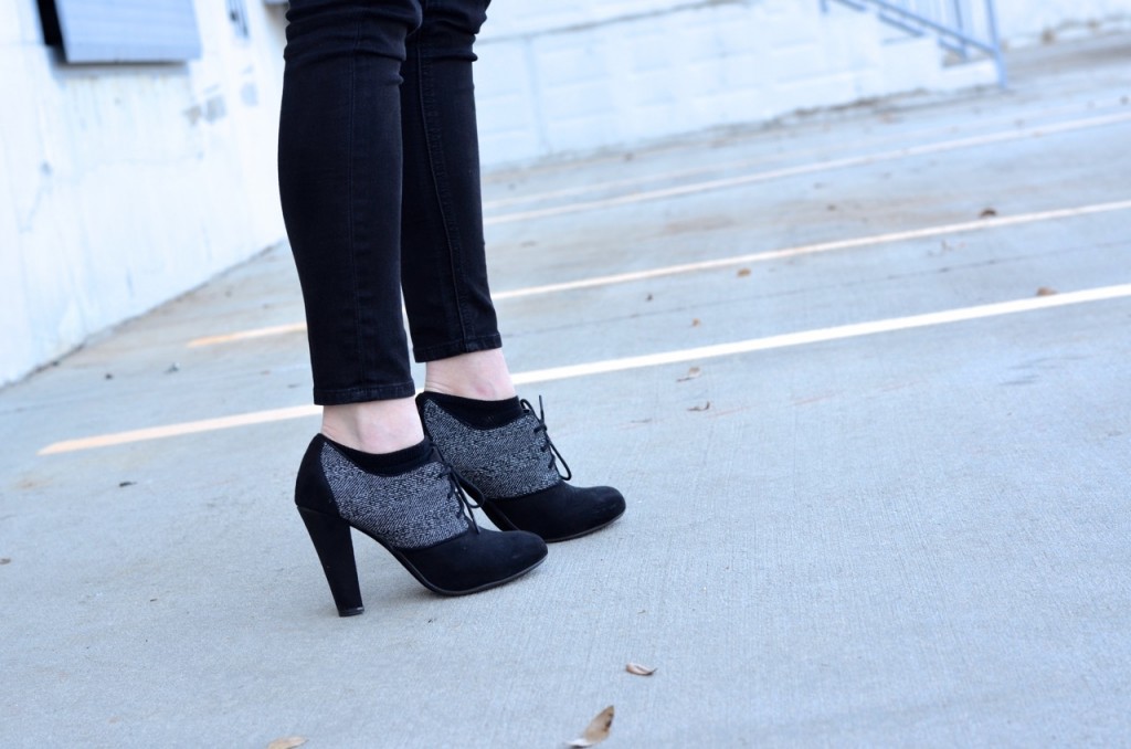 gray-and-black-lace-heels