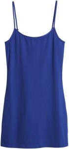 h and m blue tank