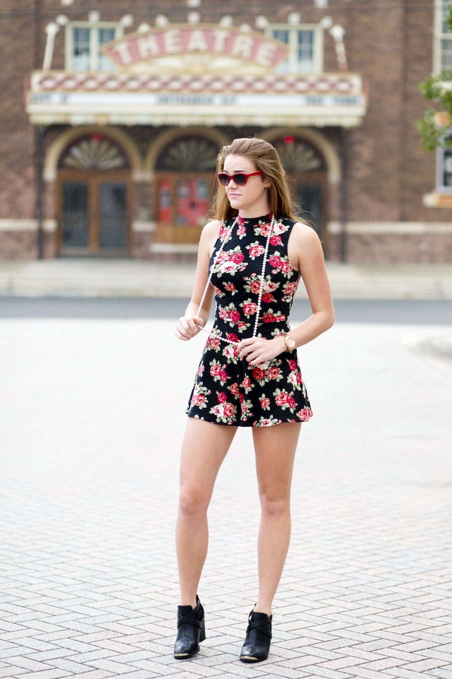 floral romper from forever 21