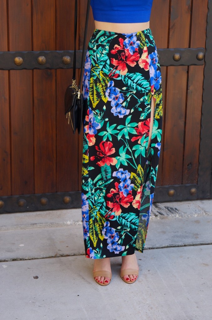 Bright Tropical Maxi Skirt - Where Did You Get It